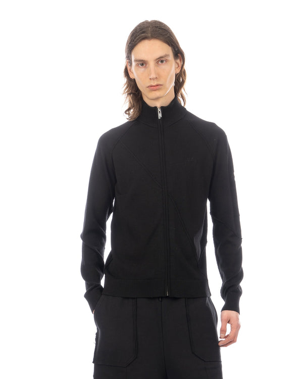 A-COLD-WALL* | Essentials Zip Through Black - Concrete