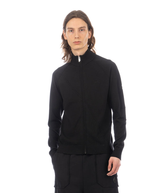 A-COLD-WALL* | Essentials Zip Through Black - Concrete
