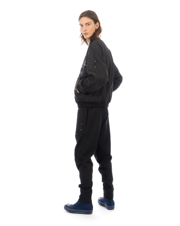 A-COLD-WALL* | Ergonomic Jersey Pant Black - Concrete