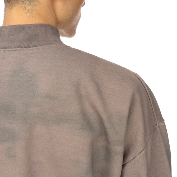 Val Kristopher | Raw Strip Mockneck Dusty Pink - Concrete