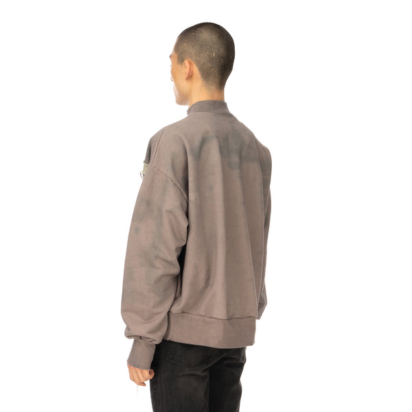 Val Kristopher | Raw Strip Mockneck Dusty Pink - Concrete