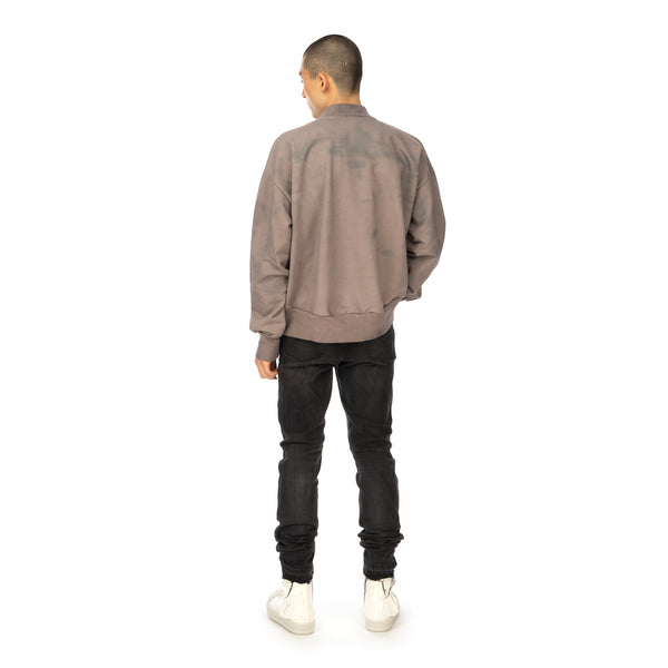 Val Kristopher | Raw Strip Mockneck Dusty Pink - Concrete