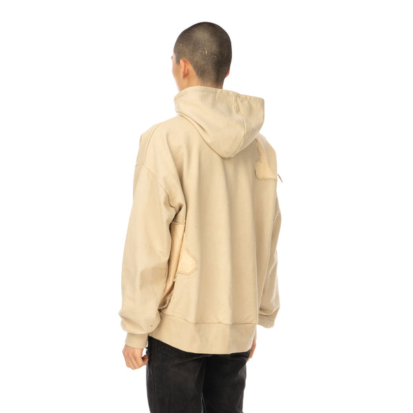 Val Kristopher | Cracked Hoodie Beige - Concrete