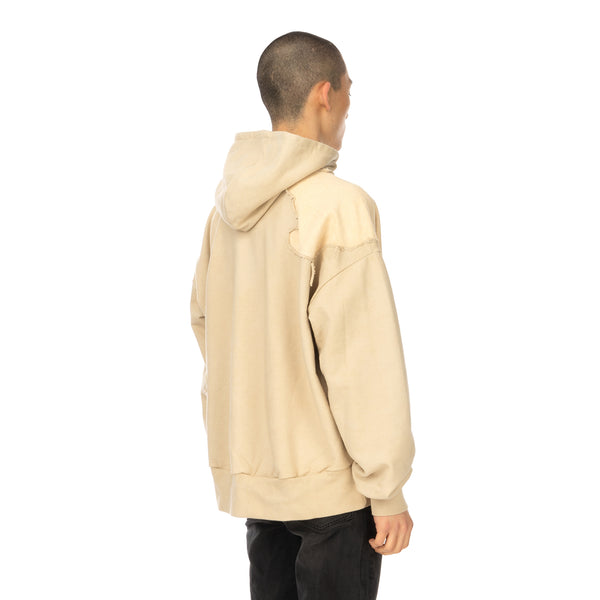 Val Kristopher | Cracked Hoodie Beige - Concrete