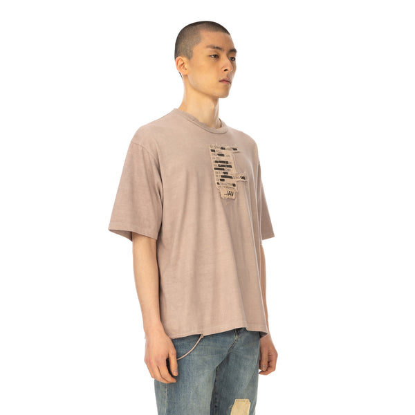 Val Kristopher | Book Page T-Shirt Dusty Pink - Concrete