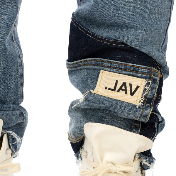 Val Kristopher | Ankle Pocket Denim Blue - Concrete