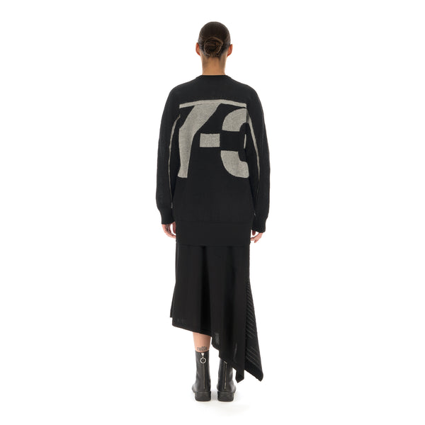 adidas Y-3 | W Classic Sheer Knit Crew Sweater Black - GV0362 - Concrete