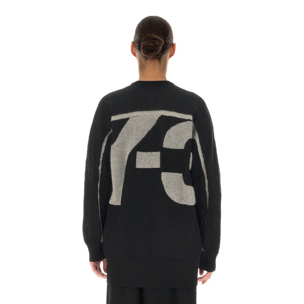 adidas Y-3 | W Classic Sheer Knit Crew Sweater Black - GV0362 - Concrete