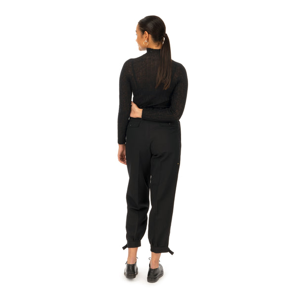 AMBUSH | Wool Nikka Pants Black - Concrete