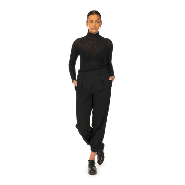 AMBUSH | Wool Nikka Pants Black - Concrete