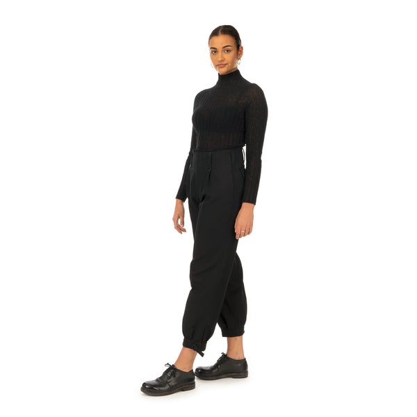 AMBUSH | Wool Nikka Pants Black - Concrete