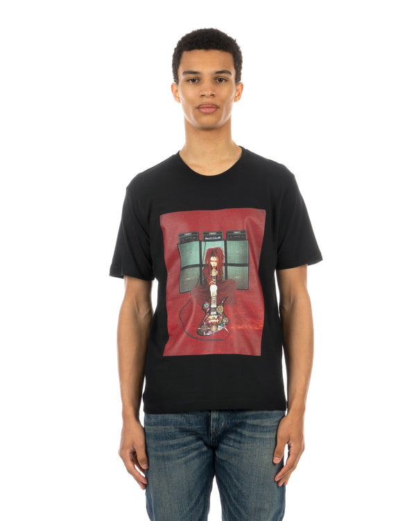 Medicom Toy | x AMPLIFIER Hide T-Shirt (design H) Black - Concrete