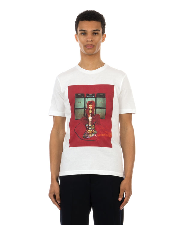 Medicom Toy | x AMPLIFIER Hide T-Shirt (design H) White - Concrete