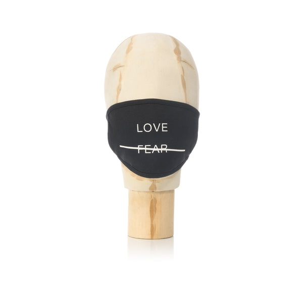 Akomplice | Love Over Fear Mask Black - Concrete