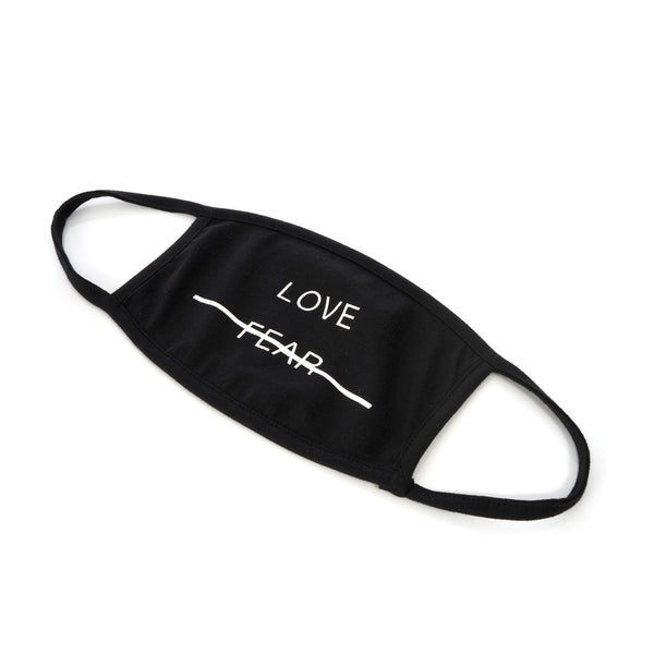 Akomplice | Love Over Fear Mask Black - Concrete