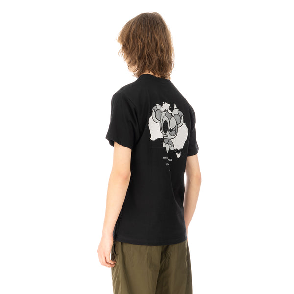 Akomplice | David Flores For AU T-Shirt Black - Concrete