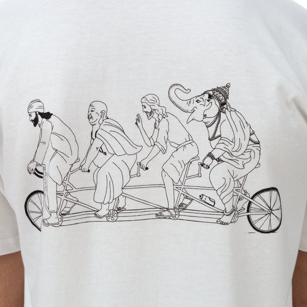 Akomplice | Unity Gang T-Shirt White - Concrete