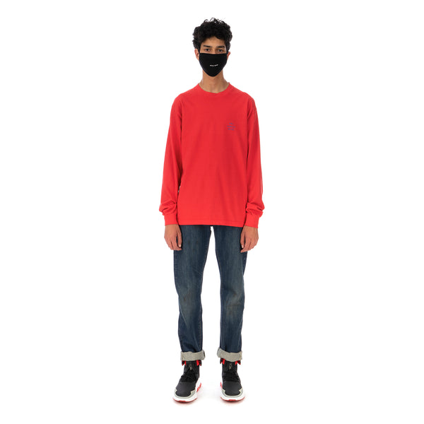 Akomplice | We Are Ocean L/S T-Shirt Tomato - Concrete