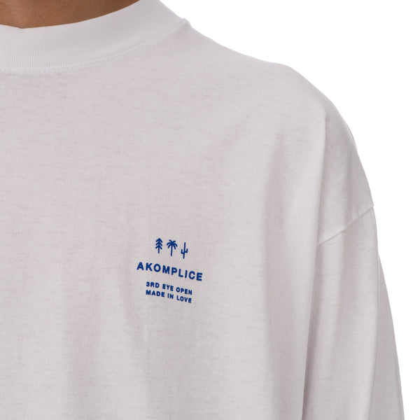 Akomplice | We Are Ocean L/S T-Shirt White - Concrete