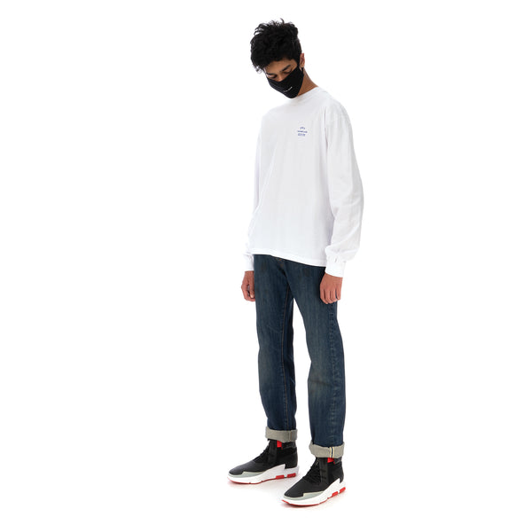 Akomplice | We Are Ocean L/S T-Shirt White - Concrete