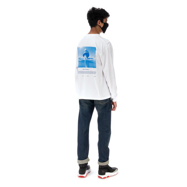 Akomplice | We Are Ocean L/S T-Shirt White - Concrete