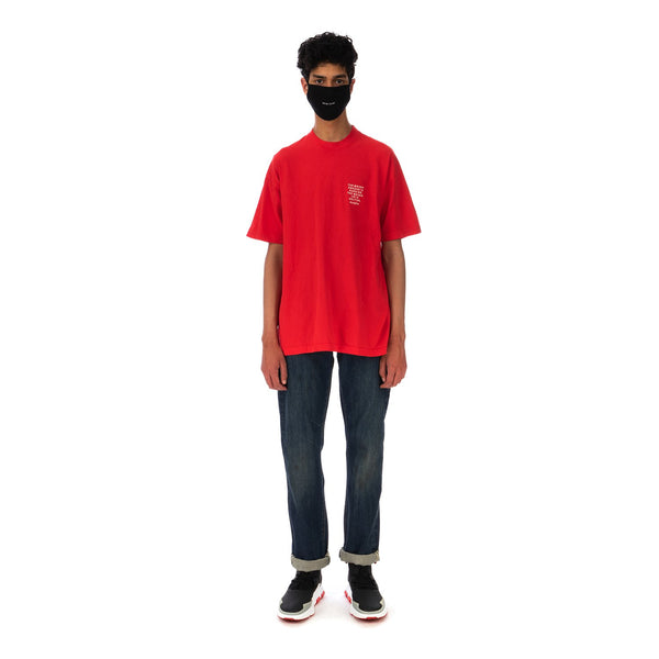 Akomplice | Wrong Amazon Embroidered T-Shirt Tomato - Concrete