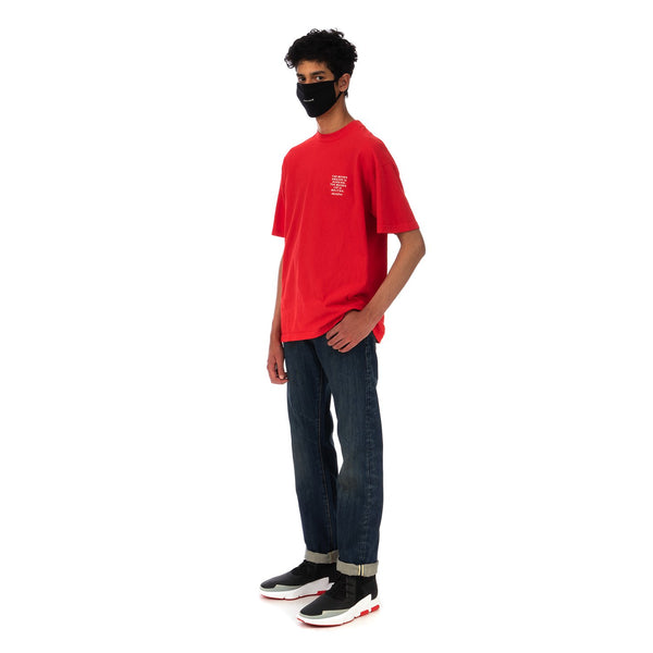 Akomplice | Wrong Amazon Embroidered T-Shirt Tomato - Concrete