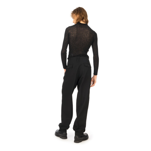 AMBUSH | Wool Nikka Pants Black - Concrete