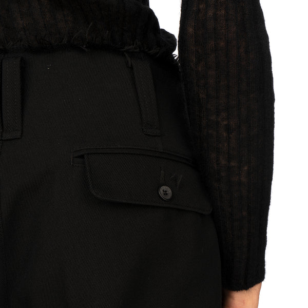 AMBUSH | Wool Nikka Pants Black - Concrete