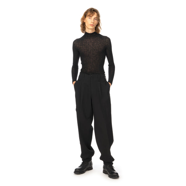 AMBUSH | Wool Nikka Pants Black - Concrete