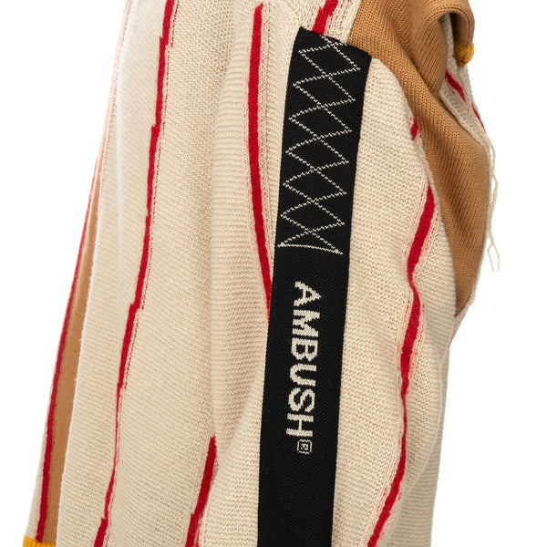 AMBUSH | Folding Crewneck Knit 2 Beige / Multi - Concrete
