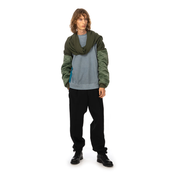 AMBUSH | Mix MA-1 Sleeve Scarf Khaki - Concrete