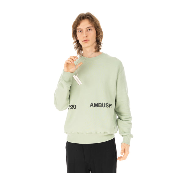 AMBUSH | Logo Lighter Case Necklace Silver - Concrete