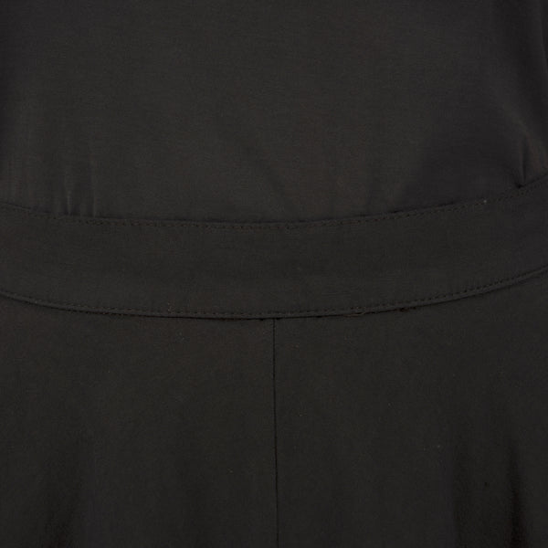 Andrea Ya'aqov | W Two Layer Skirt Linen Black - Concrete
