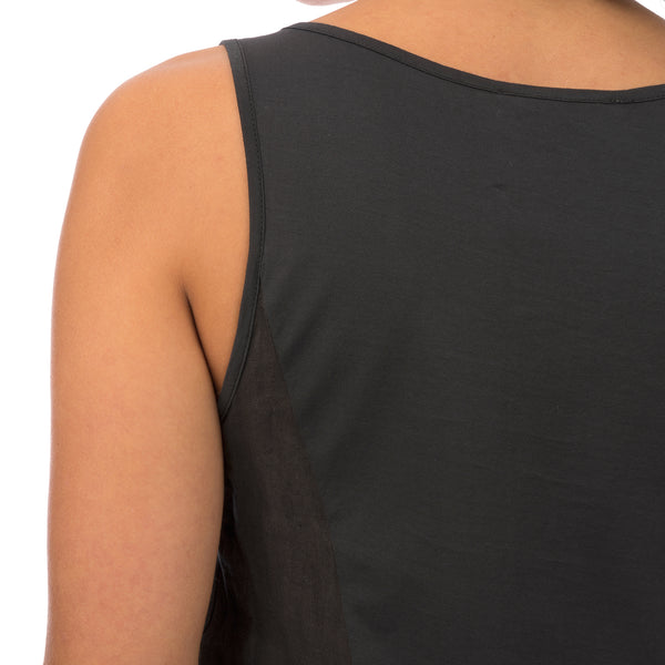Andrea Ya'aqov | W Tank Linen Black - Concrete
