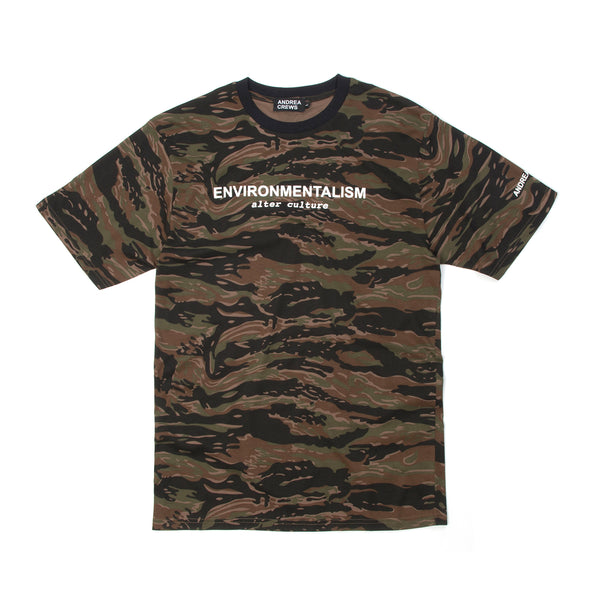 Andrea Crews Environmentalism T-Shirt Brown - Concrete