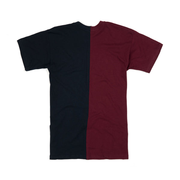 Andrea Crews 'Chimaera' 2-Pack T-Shirt Navy/Burgundy - Concrete