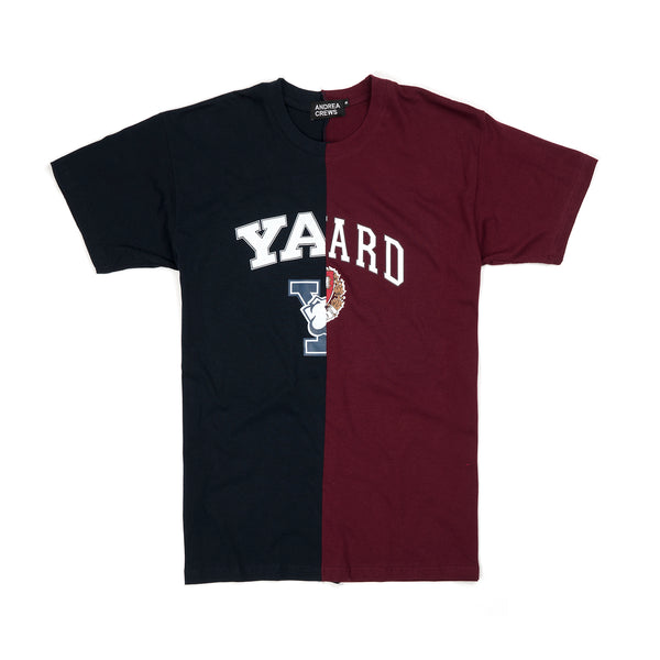 Andrea Crews 'Chimaera' 2-Pack T-Shirt Navy/Burgundy - Concrete