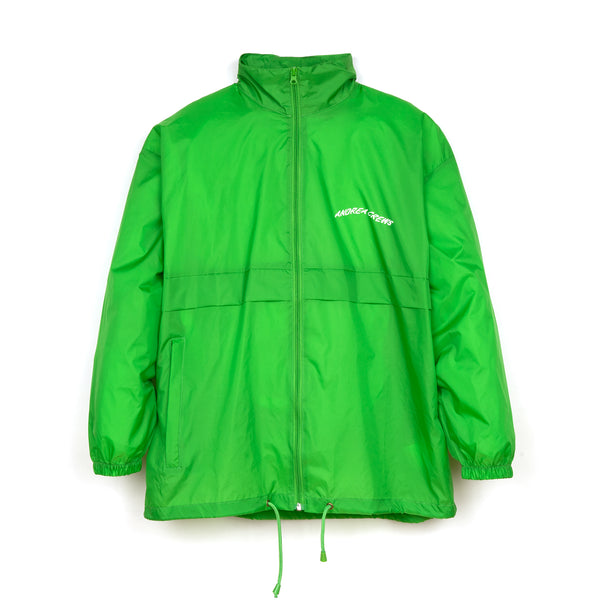 Andrea Crews 'Windy' Windbreaker Green - Concrete