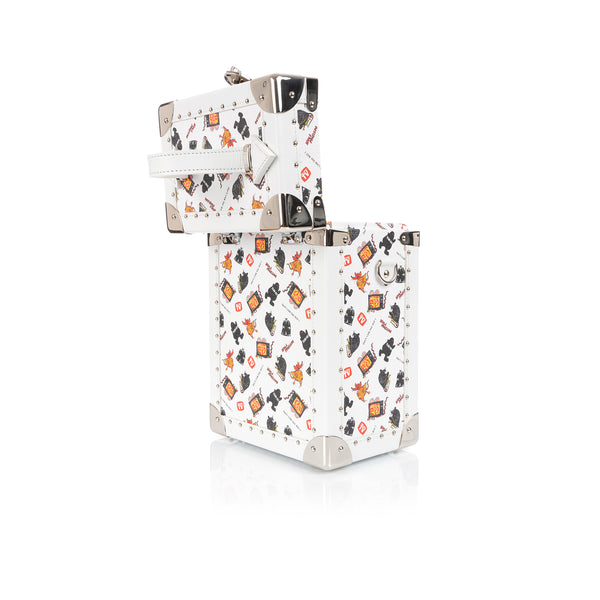 Poggy's Box | x Anonyme Trunk Cross Body White - Concrete