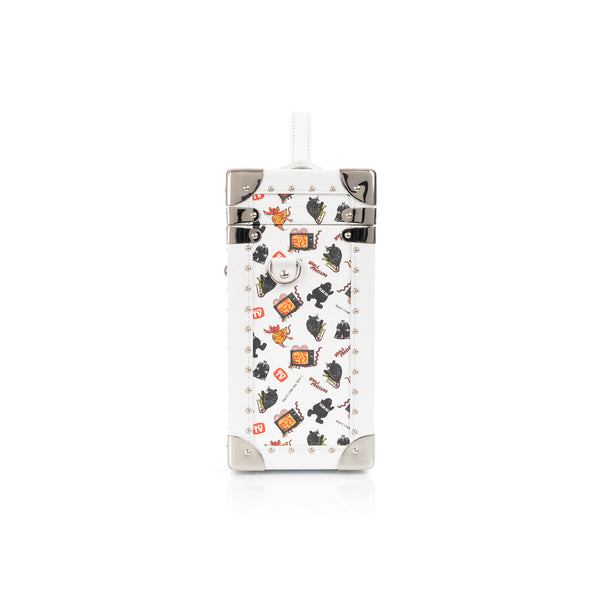 Poggy's Box | x Anonyme Trunk Cross Body White - Concrete