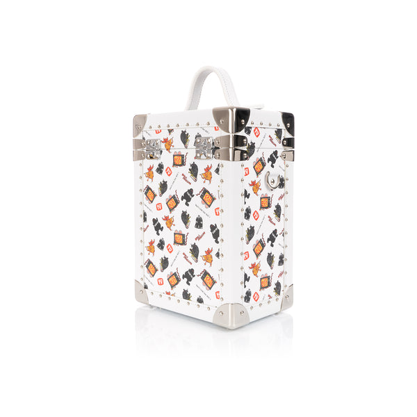 Poggy's Box | x Anonyme Trunk Cross Body White - Concrete