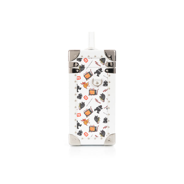 Poggy's Box | x Anonyme Trunk Cross Body White - Concrete
