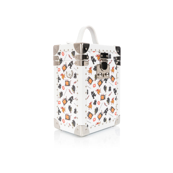 Poggy's Box | x Anonyme Trunk Cross Body White - Concrete