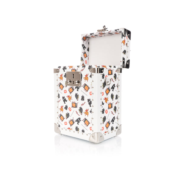 Poggy's Box | x Anonyme Trunk Cross Body White - Concrete