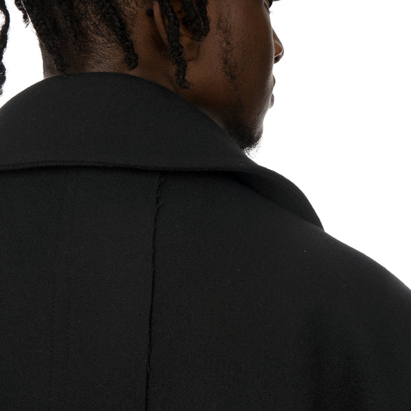 asparagus_ | Vest Coat Black - Concrete