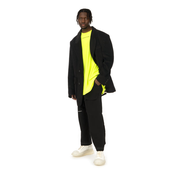 asparagus_ | Asymmetric Jacket Black - Concrete