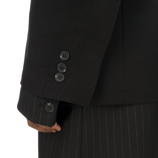 asparagus_ | Jacket Layered Coat Black - Concrete