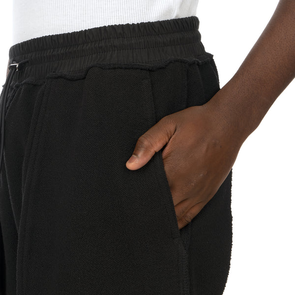 asparagus_ | Inside-Out Baggy Pants Black - Concrete