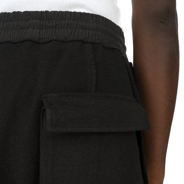 asparagus_ | Inside-Out Baggy Pants Black - Concrete
